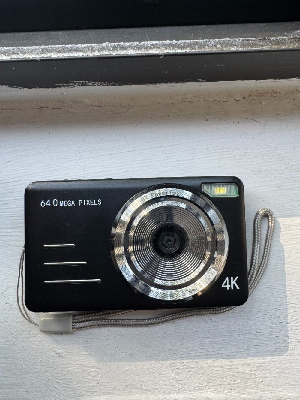 Black 4K Digital Camera